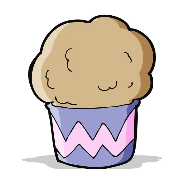 Cupcake de bande dessinée — Image vectorielle