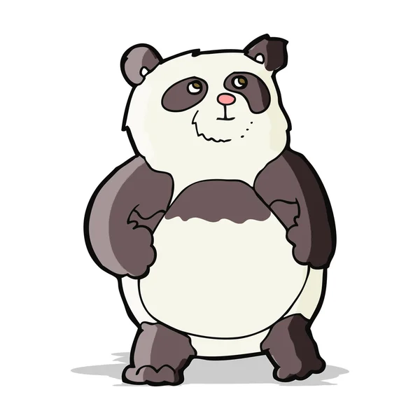 Panda de dibujos animados — Archivo Imágenes Vectoriales