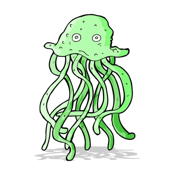 Cartoon octopus — Stockvector