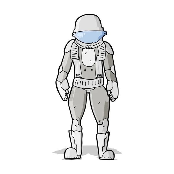 Мультфільм астронавт — стоковий вектор