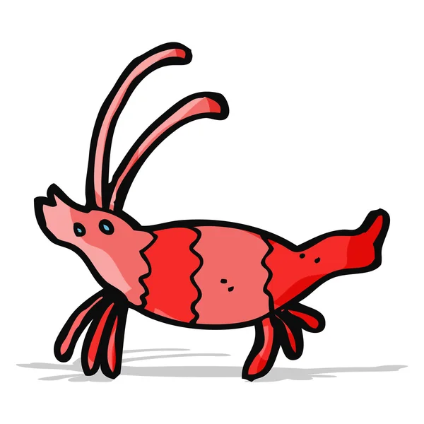 卡通虾 — 图库矢量图片