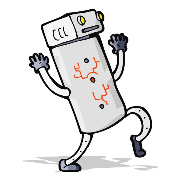 Ρομπότ κινουμένων σχεδίων — Διανυσματικό Αρχείο