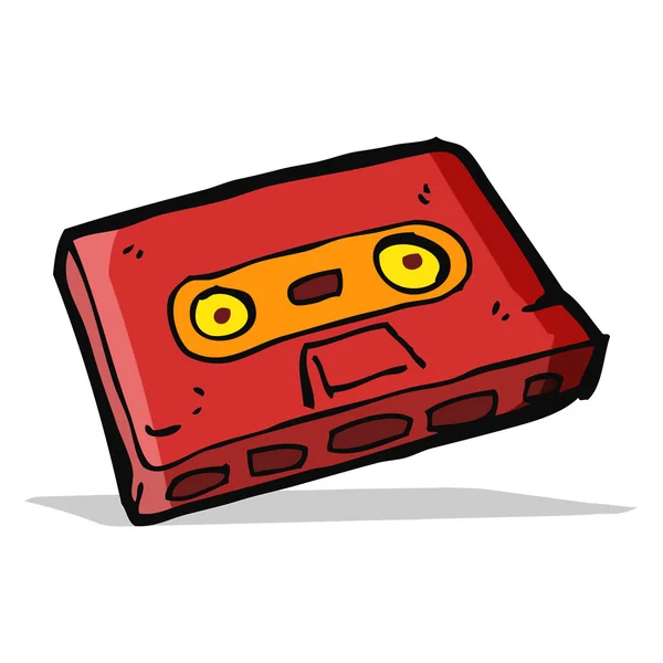 Cassette de bande dessinée — Image vectorielle