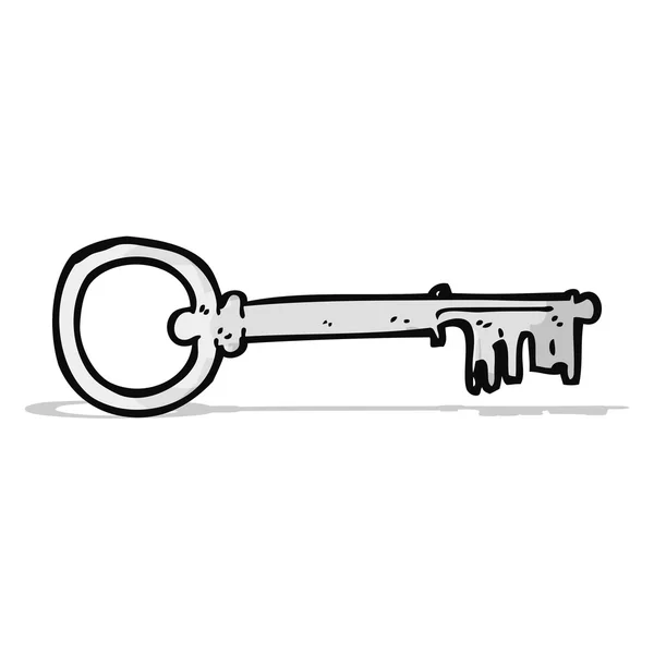 Cartoon nyckel — Stock vektor