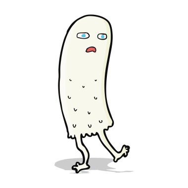 karikatür komik hayalet