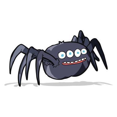 çizgi film korkunç örümcek