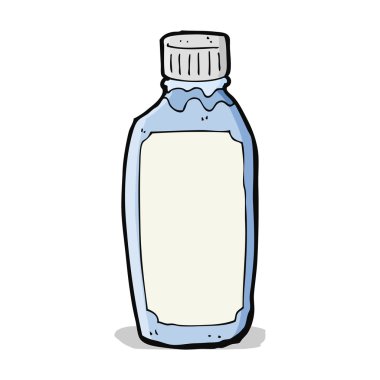 çizgi film su şişesi