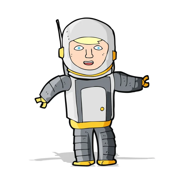 Kreskówka astronauta — Wektor stockowy