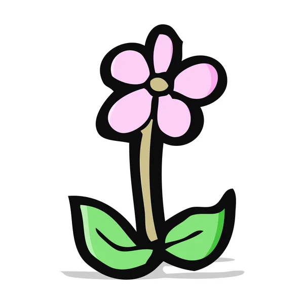 Cartoon bloem — Stockvector