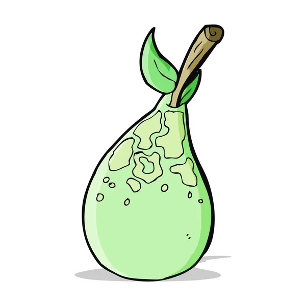 Poire de dessin animé — Image vectorielle