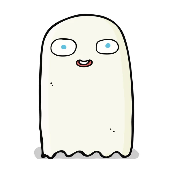 Grappige cartoon ghost — Stockvector