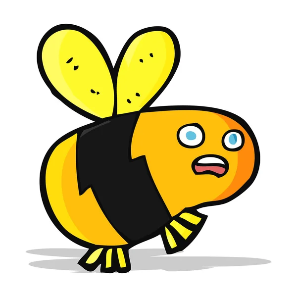 Abeja de dibujos animados — Vector de stock