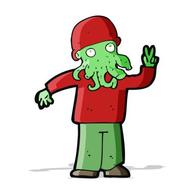 çizgi film serin yabancı