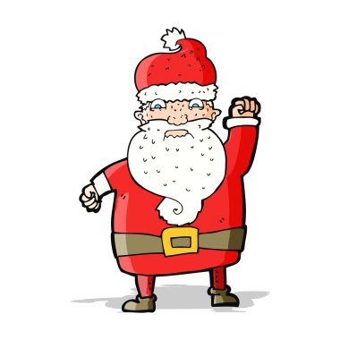 çizgi film kızgın noel baba