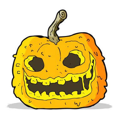 Çizgi Film ürkütücü kabak