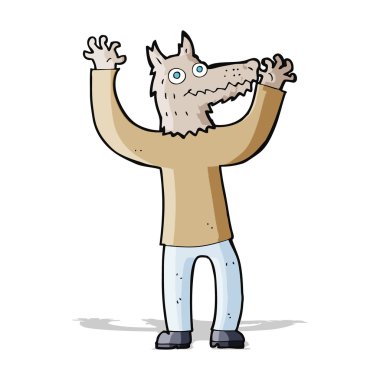 çizgi film kurt adam