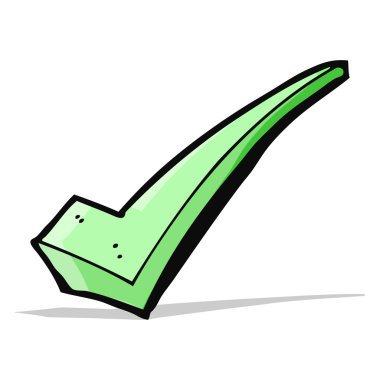 çizgi film pozitif kene sembolü