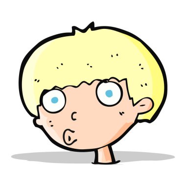 karikatür sürpriz çocuk