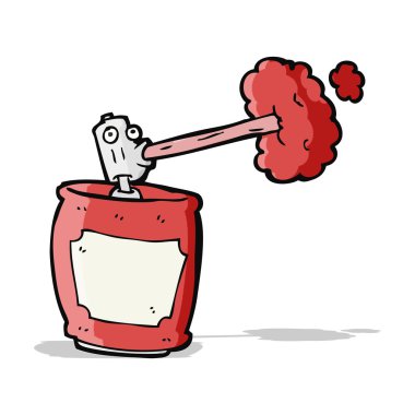 karikatür sprey olabilir