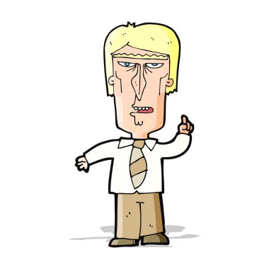 rajzfilm rosszkedvű boss