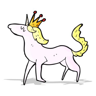 karikatür unicorn
