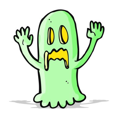 Çizgi Film ürkütücü hayalet