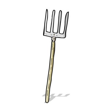karikatür pitch çatal