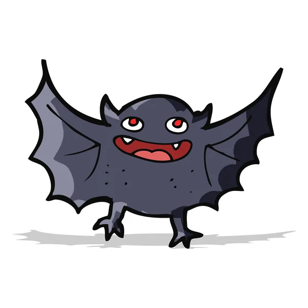 Cartoon-Vampirfledermaus — Stockvektor