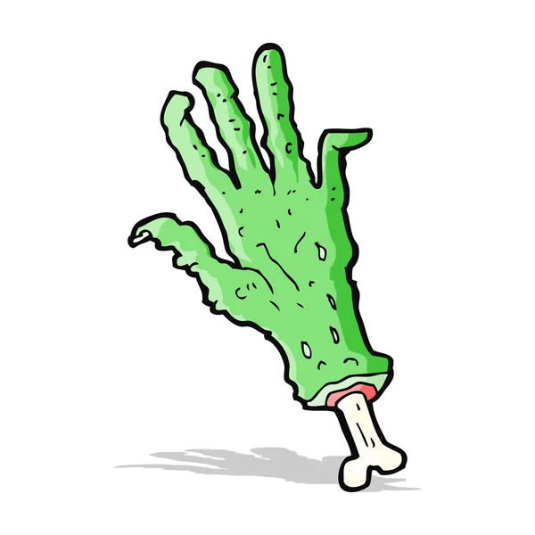 Cartoon Zombie Hand — Stock vektor