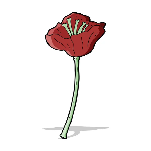 Cartoon flower — Stock Vector