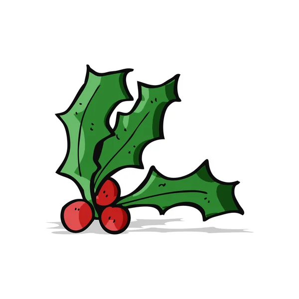 Cartoon Holly — Image vectorielle