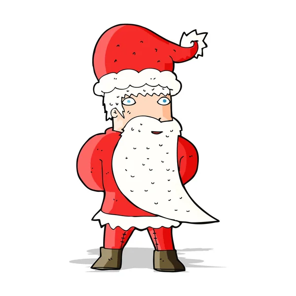 Dibujos animados Santa Claus — Vector de stock