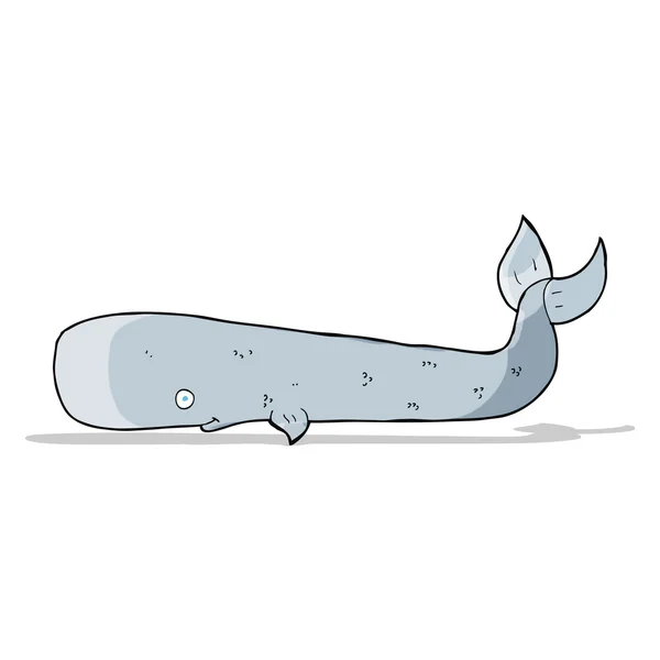 Balena del fumetto — Vettoriale Stock