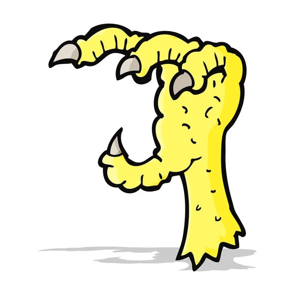 Kreslený orlí dráp — Stockový vektor