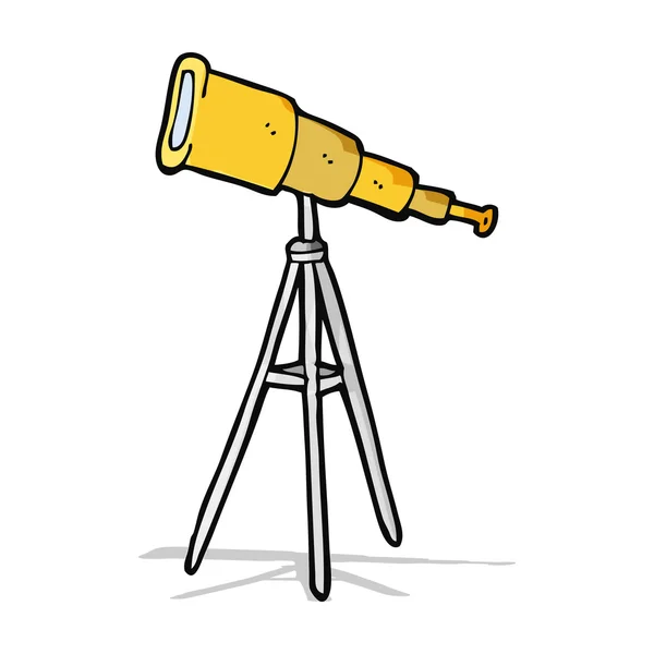 Мультфільм телескоп — стоковий вектор