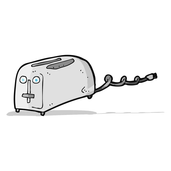 Cartoon-Toaster — Stockvektor