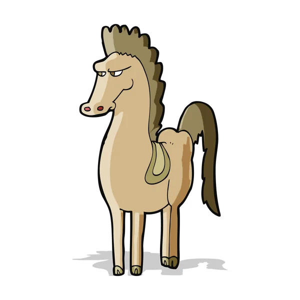 Cartoon horse — Wektor stockowy