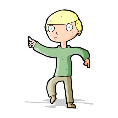 çizgi film çocuk işaret