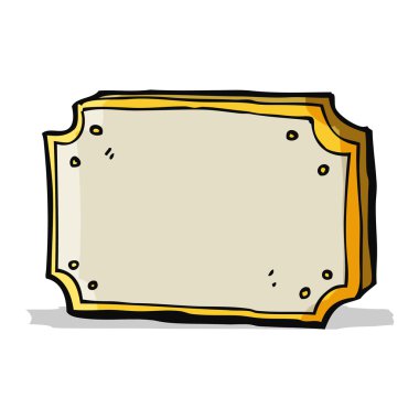 eski işareti karikatür