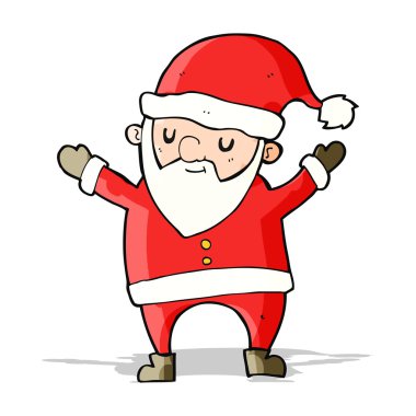 Noel Baba dans çizgi film