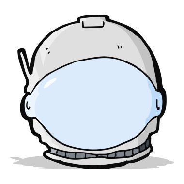 karikatür astronot yüz