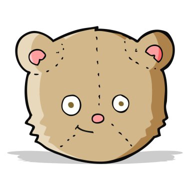 çizgi film oyuncak ayı kafası