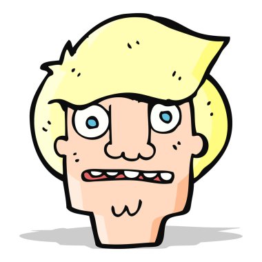 şok face karikatür