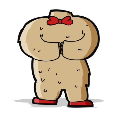 karikatür ayıcık vücudu (karıştırın ve eşleştirin veya kendi fotoğraflarınızı ekleyin)
