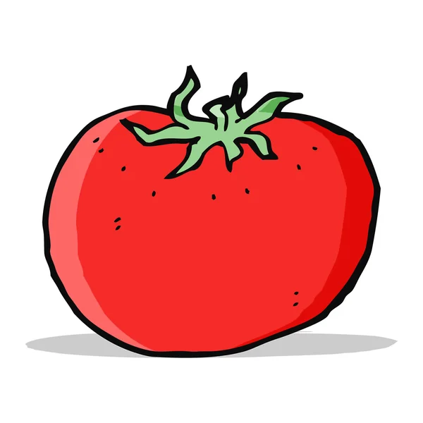 Kartun tomat - Stok Vektor