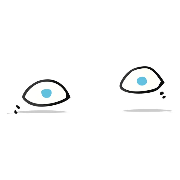 Occhi da cartone animato — Vettoriale Stock