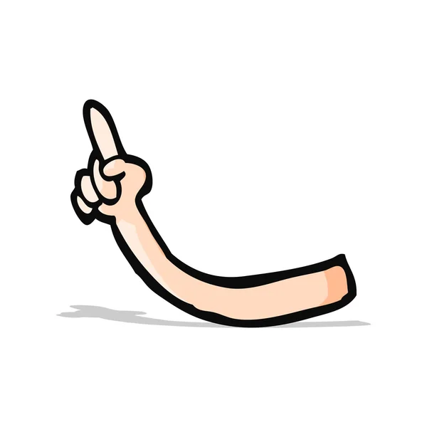 Cartoon arm — Stockvector