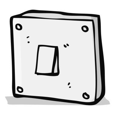 karikatür ışık anahtarı