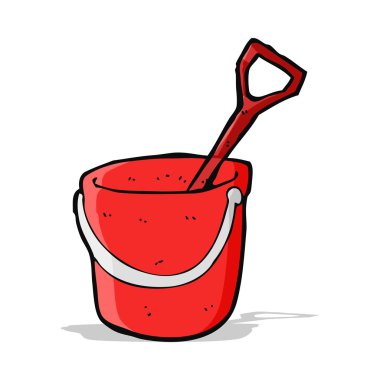 çizgi film kovası ve maça