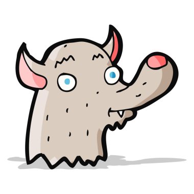 karikatür mutlu kurt